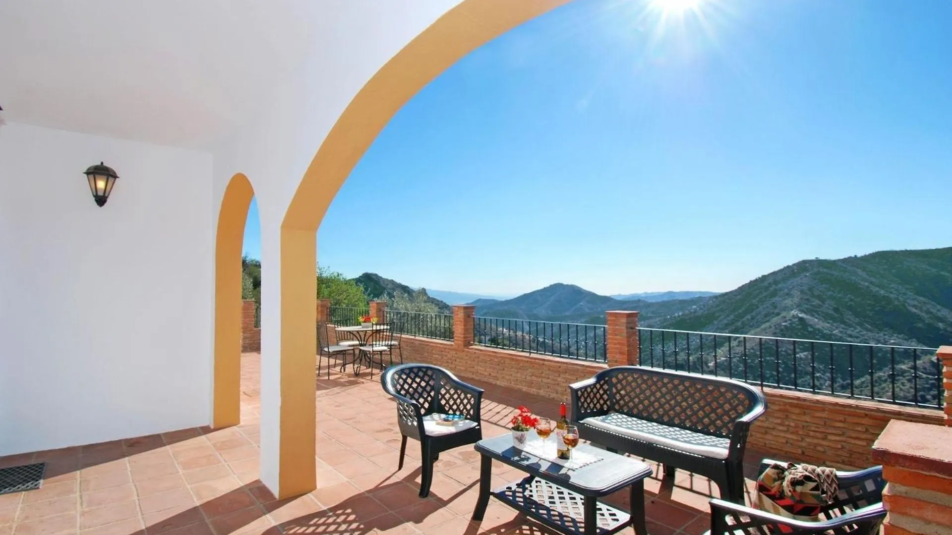 Villa Jose 2, Beheizter Pool, Meerblick Comares Spanien
