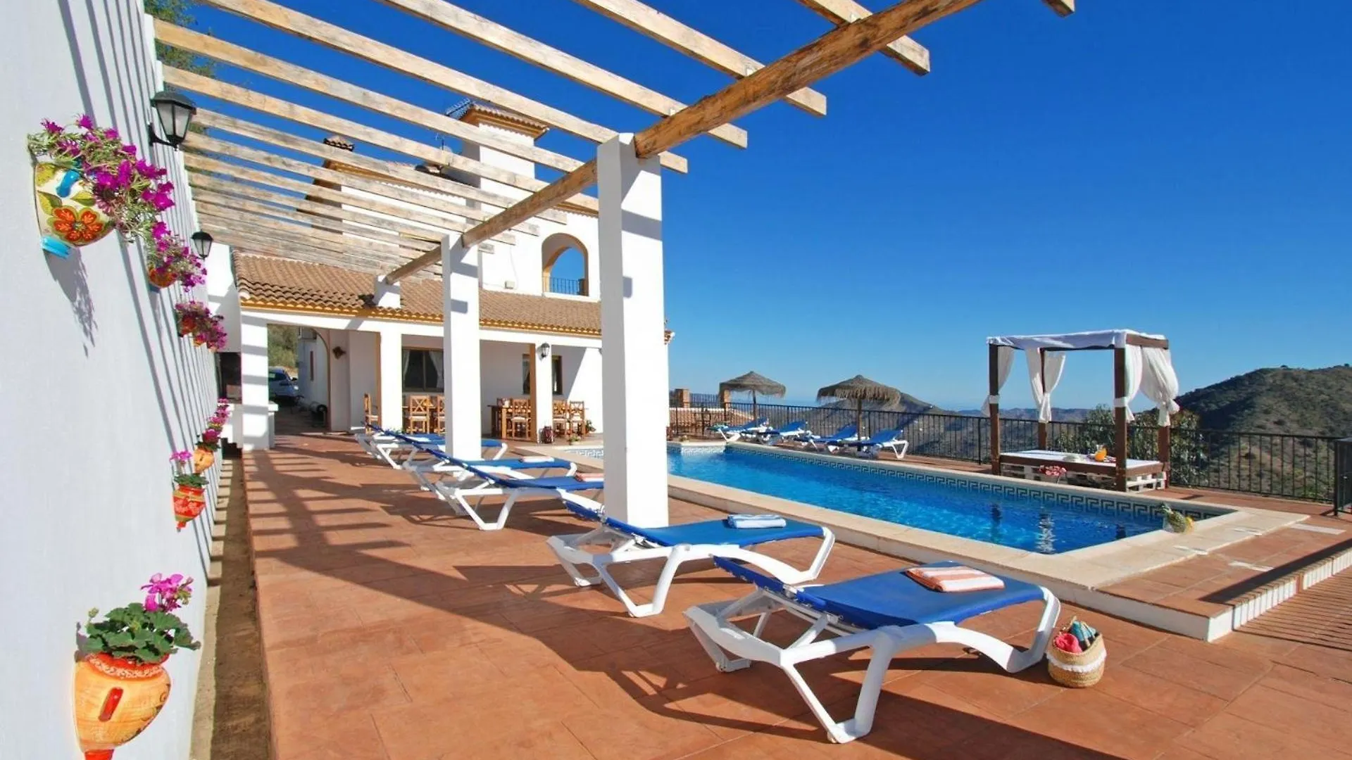 Villa Jose 2, Beheizter Pool, Meerblick Comares